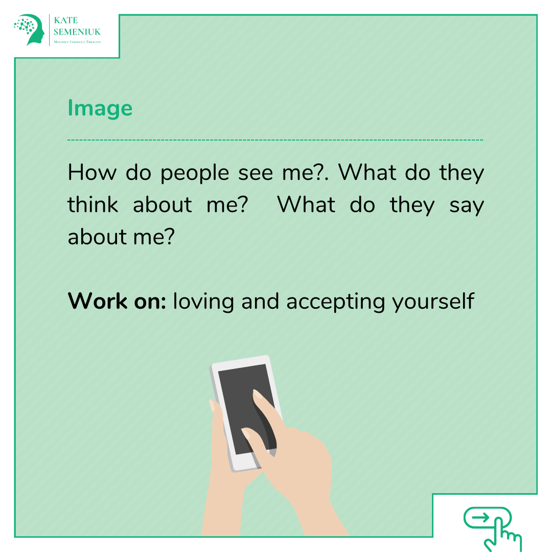 A visual representation of the custom graphics designed for Kate Semeniuk's Instagram and Facebook profiles by Sprobuj Digital Agency, reflecting her unique brand identity.