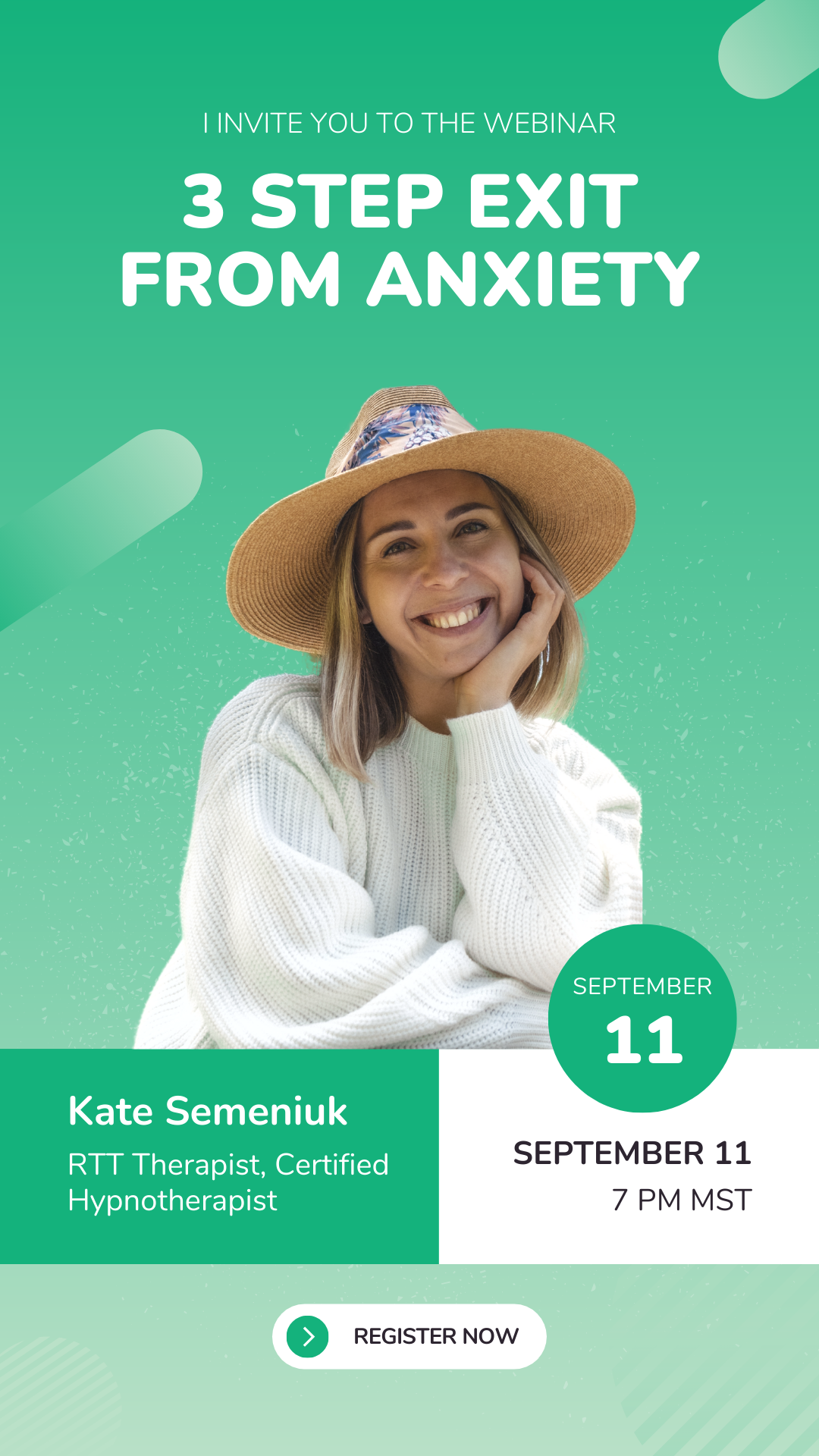 A visual representation of the engaging Instagram stories created for Kate Semeniuk by Sprobuj Digital Agency, enhancing her story-telling and online connection with her audience.