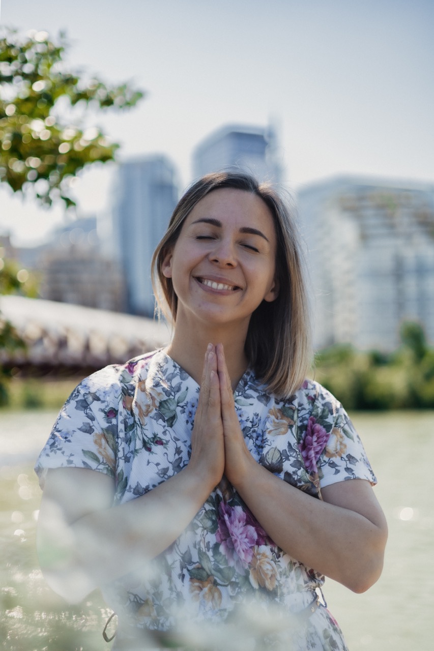 A captured moment from a purposeful photoshoot by Sprobuj Digital Agency, illustrating Kate Semeniuk's commitment to strengthening her brand's personal resonance and building profound connections with her audience.