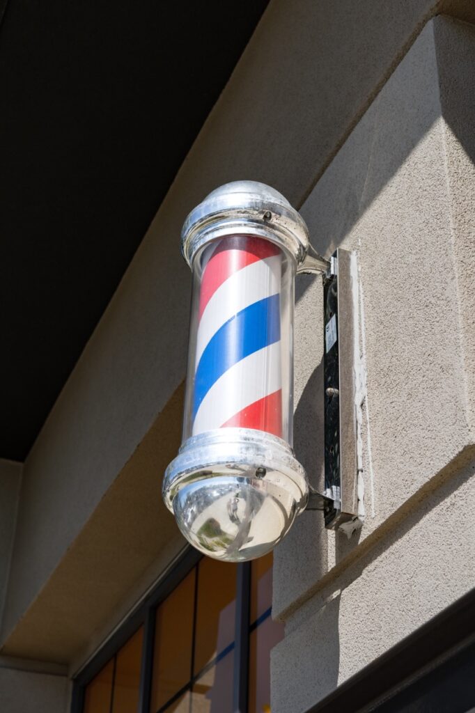 A visual representation of the product photoshoot executed by Sprobuj Digital Agency for FiveStar Barbershop, highlighting their high-quality barbering products in an appealing and professional manner.