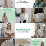 A visual representation of the Instagram profile created for Kate Semeniuk by Sprobuj Digital Agency, showcasing her content and style.