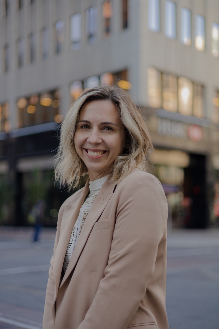 A glimpse into the captivating moments captured during a photoshoot for Kate Semeniuk by Sprobuj Digital Agency, showcasing her authenticity and style.