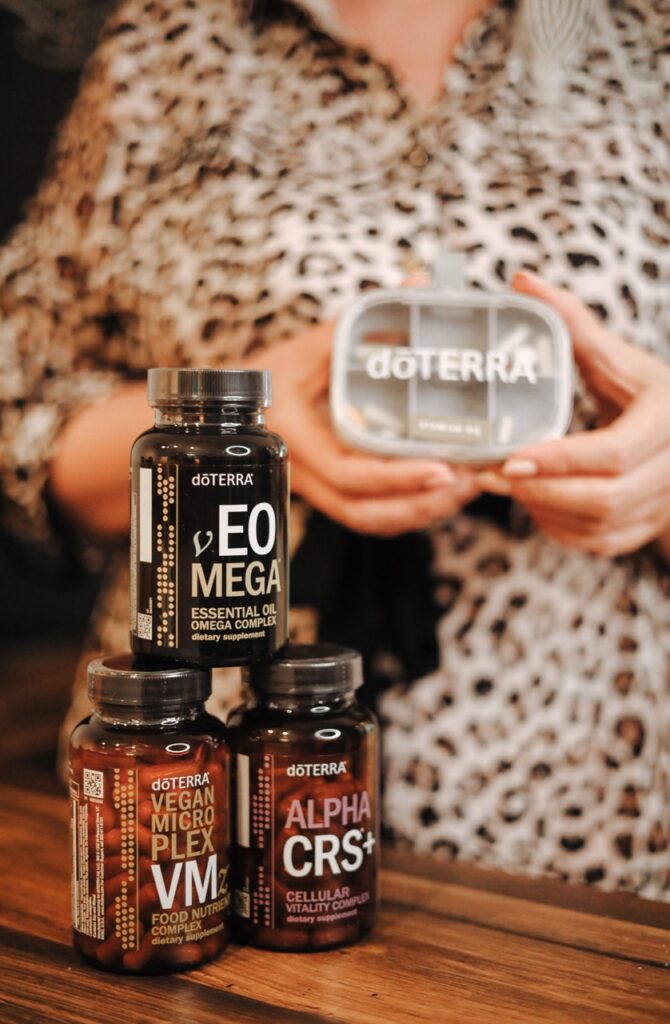 An image from a photoshoot for Sonia Kozub-Skalska by Sprobuj Digital Agency, skillfully capturing her expertise and passion for essential oils, creating a captivating visual narrative that deeply resonates with her audience.
