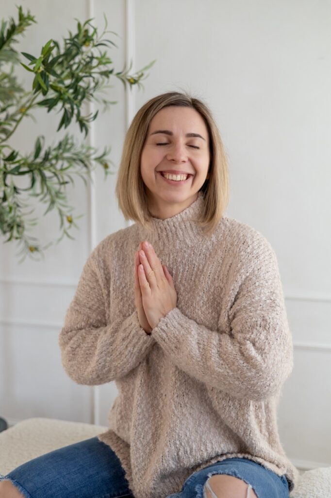 A captured moment from a photoshoot conducted by Sprobuj Digital Agency for Kate Semeniuk, showcasing her unique personality and style while embodying her brand's essence.