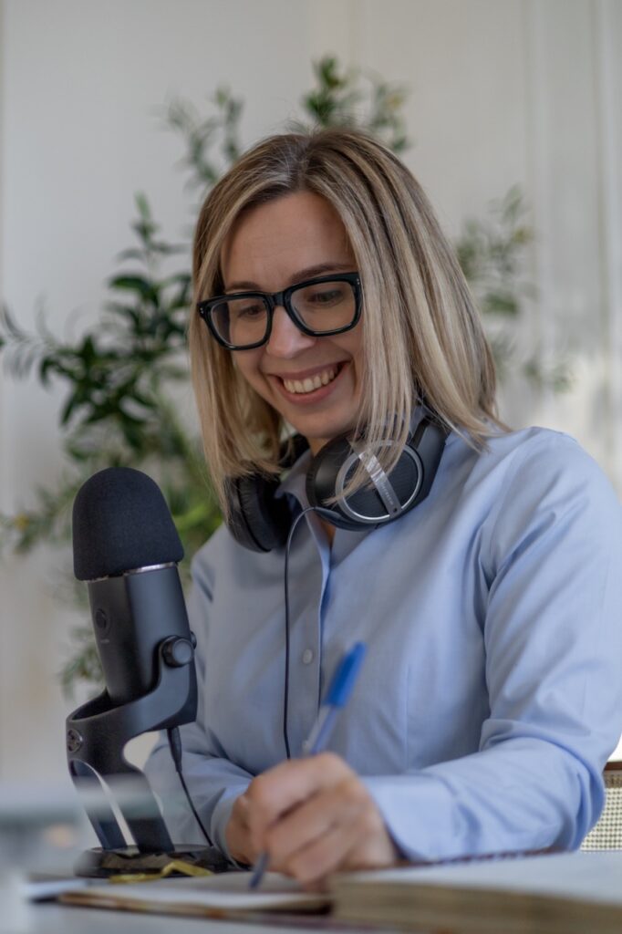 A captured moment from a photoshoot conducted by Sprobuj Digital Agency for Kate Semeniuk, showcasing her unique personality and style while embodying her brand's essence.