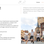 A visual demonstration of the website design and development process carried out by Sprobuj Digital Agency for UliTravel, showcasing the user-friendly interface and functionality.