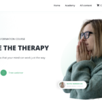 A visual representation of the e-learning website developed by Sprobuj Digital Agency for Kate Semeniuk, providing a platform for her expertise and knowledge to reach a wider audience.