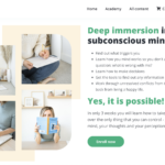 A visual representation of the e-learning website developed by Sprobuj Digital Agency for Kate Semeniuk, providing a platform for her expertise and knowledge to reach a wider audience.
